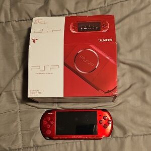 Sony PSP Portable Console - Vibrant Red